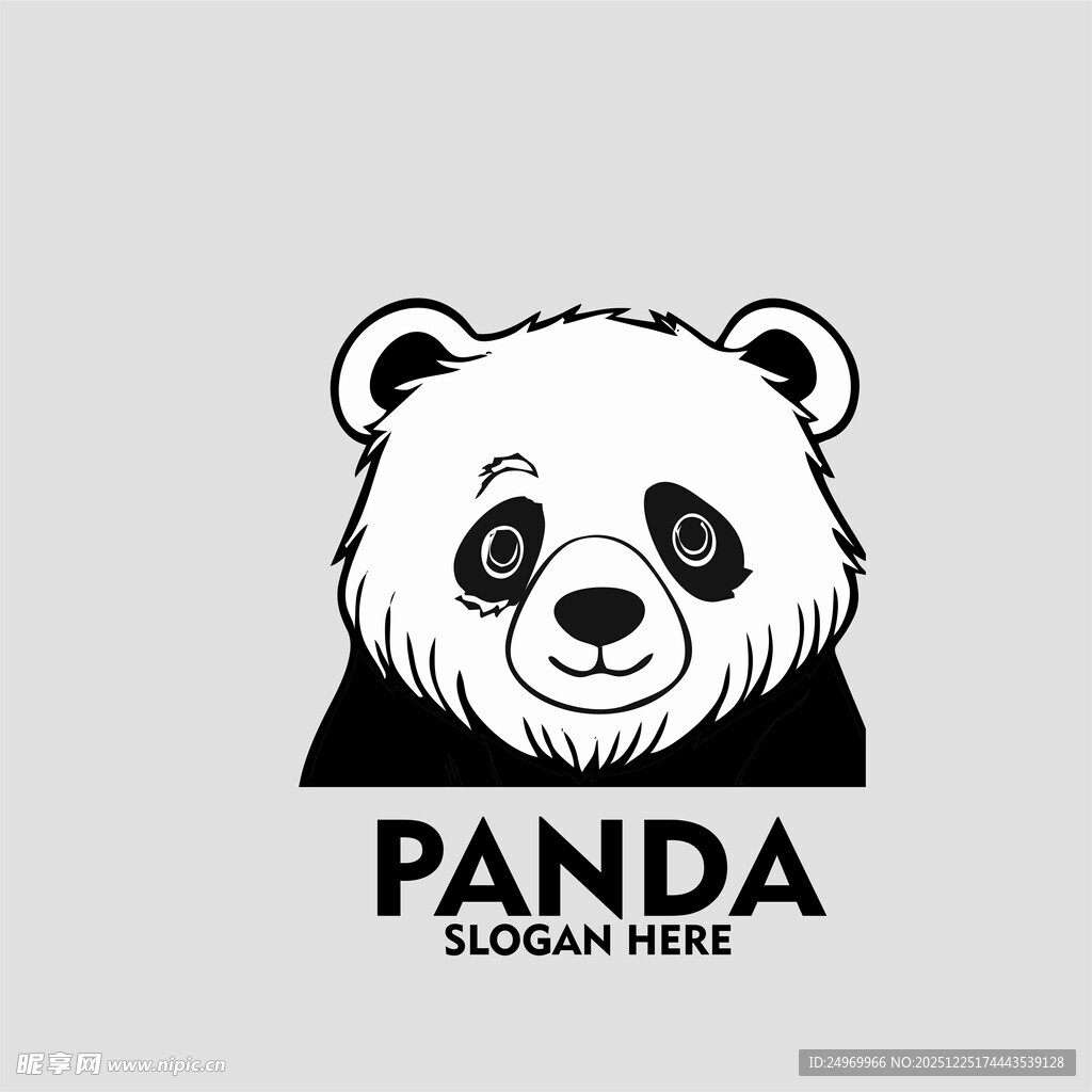 熊猫标志设计
