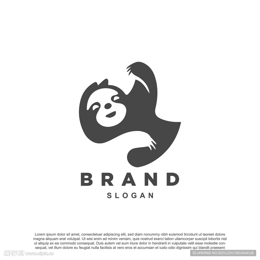 熊猫品牌标志设计