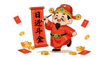 财神送福日进斗金