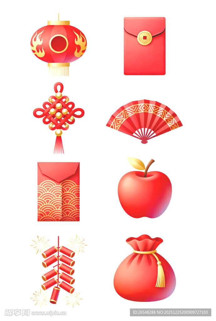 春节喜庆元素集合