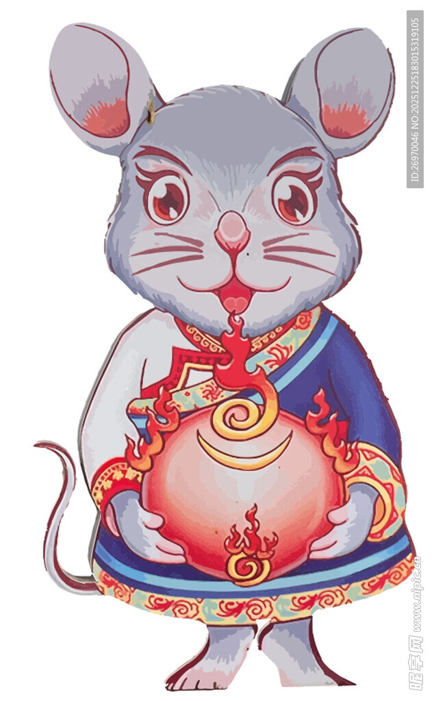 卡通老鼠吉祥物