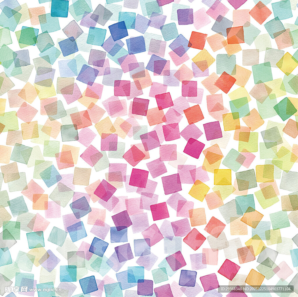 水彩方格