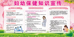 妇幼保健知识宣传展板