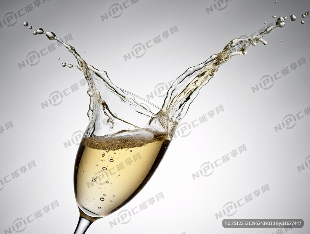 飞溅的香槟平面矢量图文件