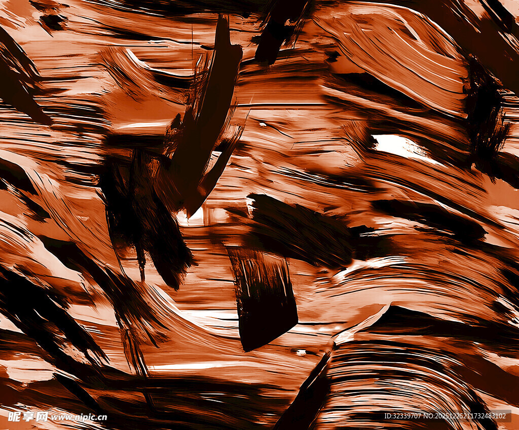 抽象笔触艺术纹理