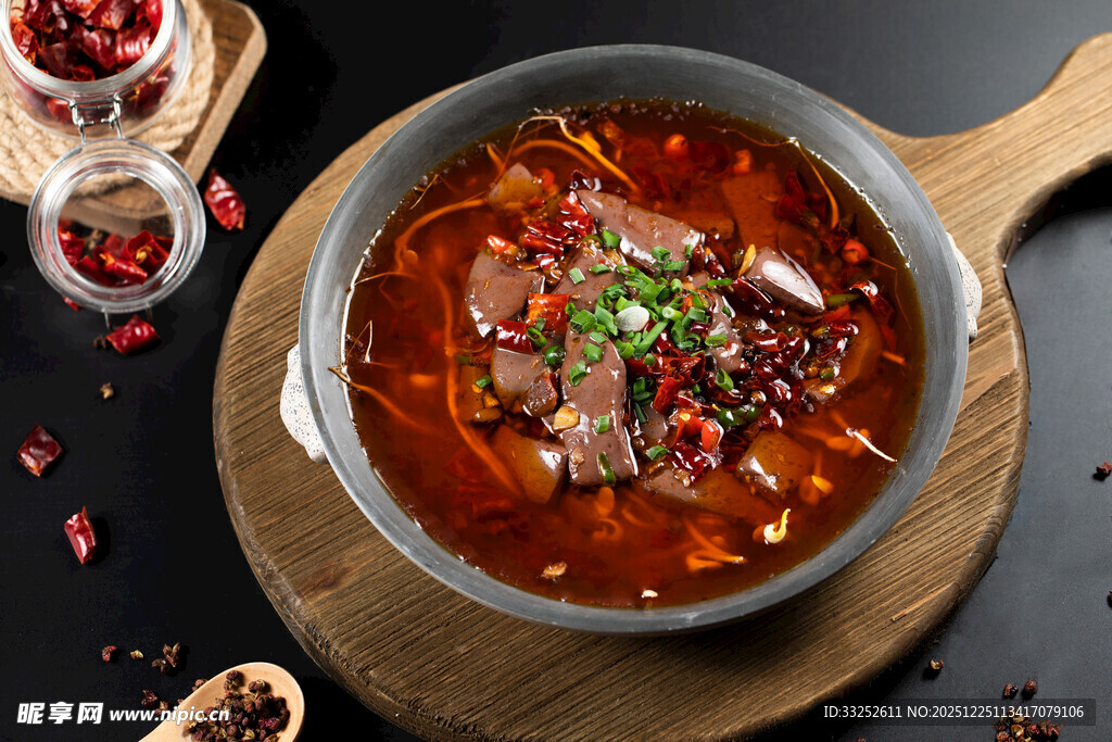 麻辣鲜香的血旺