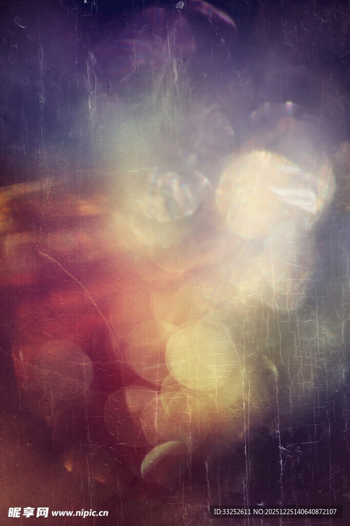 梦幻炫彩抽象光影背景图