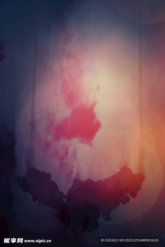 梦幻光影中的神秘花卉