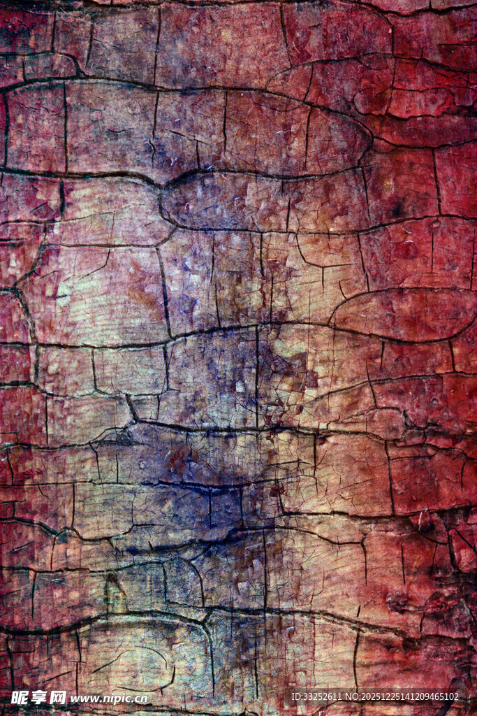 复古斑驳砖墙纹理背景