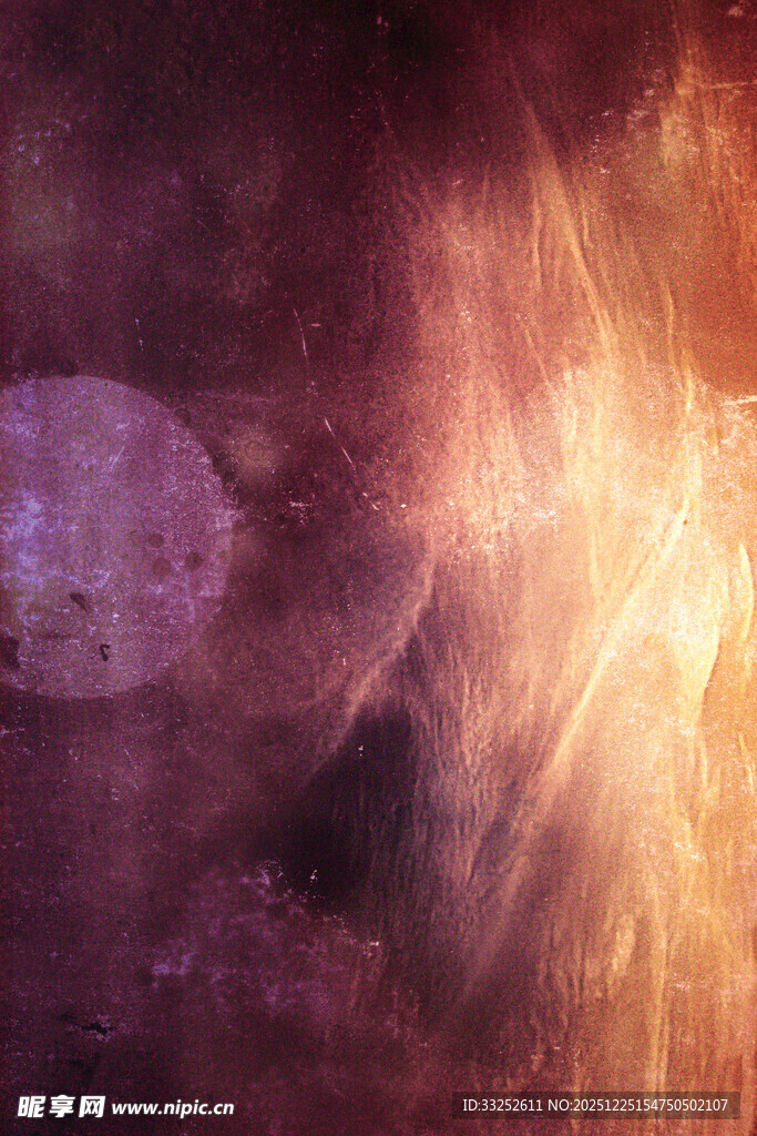 梦幻紫色光影抽象背景图