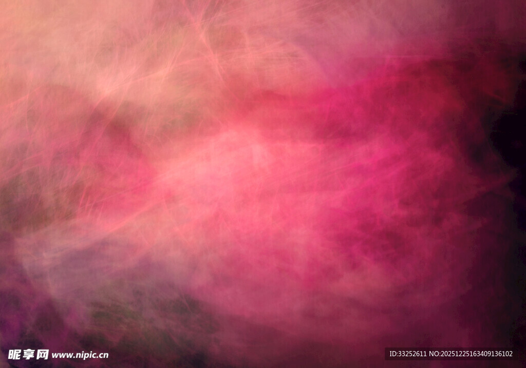 梦幻粉色渐变抽象背景图