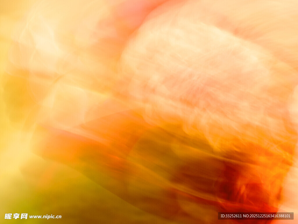 梦幻色彩抽象光影画面