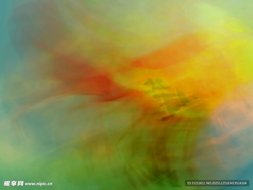 梦幻色彩抽象背景图