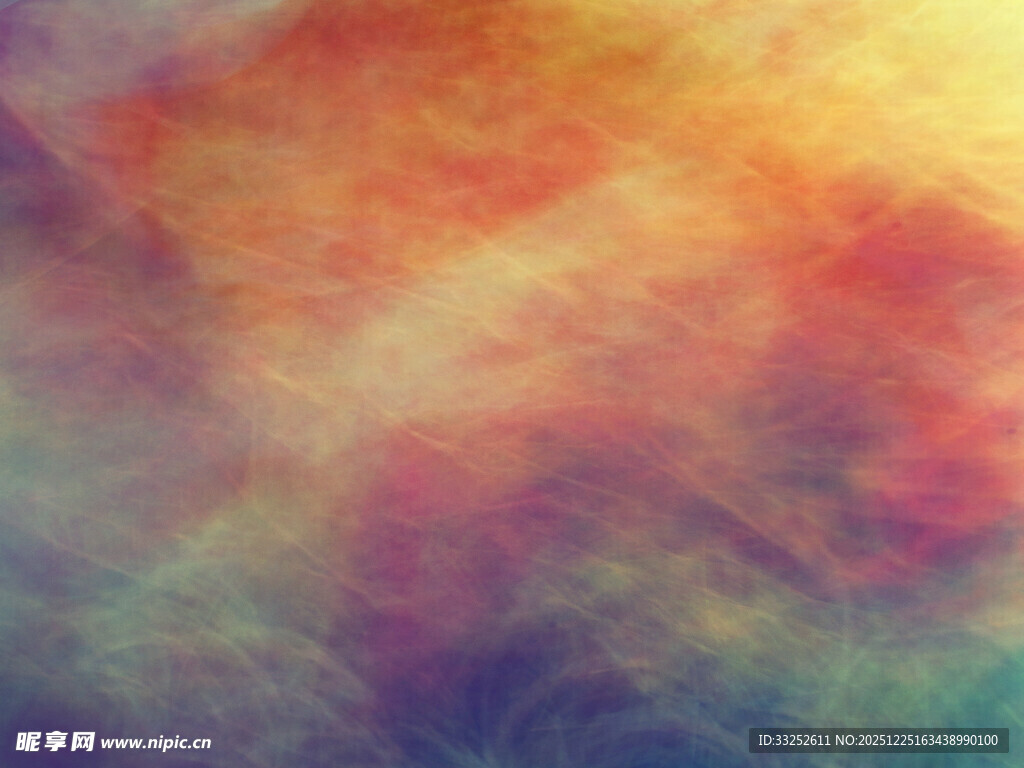 梦幻多彩抽象背景图