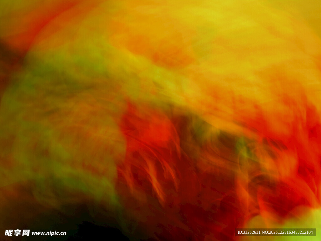 色彩斑斓抽象艺术画面