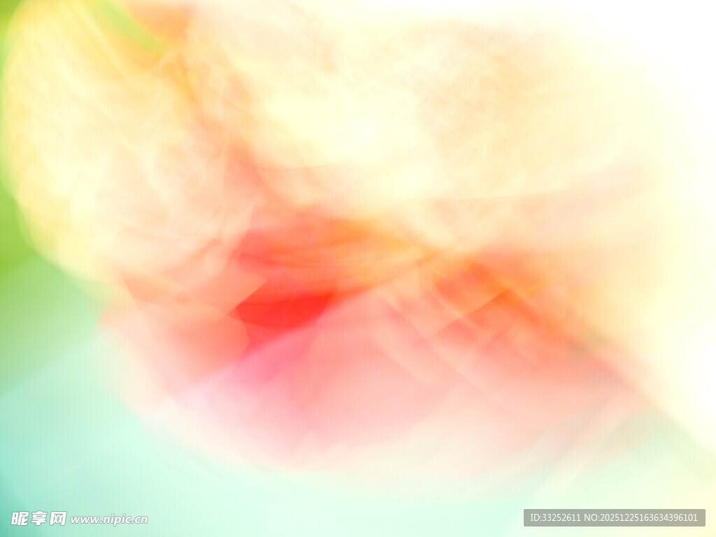 梦幻色彩抽象背景图