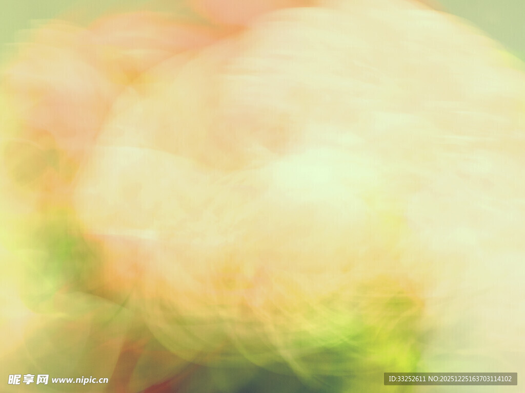 梦幻色彩模糊抽象画面