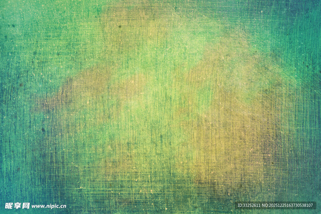 绿黄渐变抽象纹理背景图