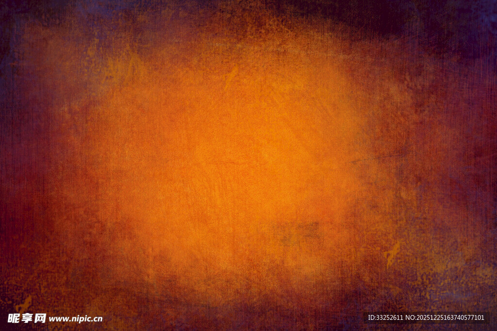 梦幻暖色调抽象艺术画面