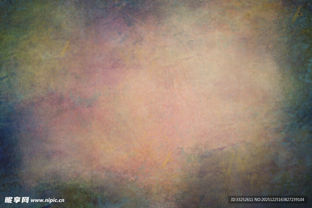 梦幻色彩抽象背景图