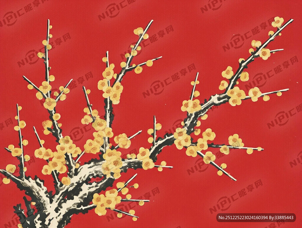 画一幅版画  颜色  