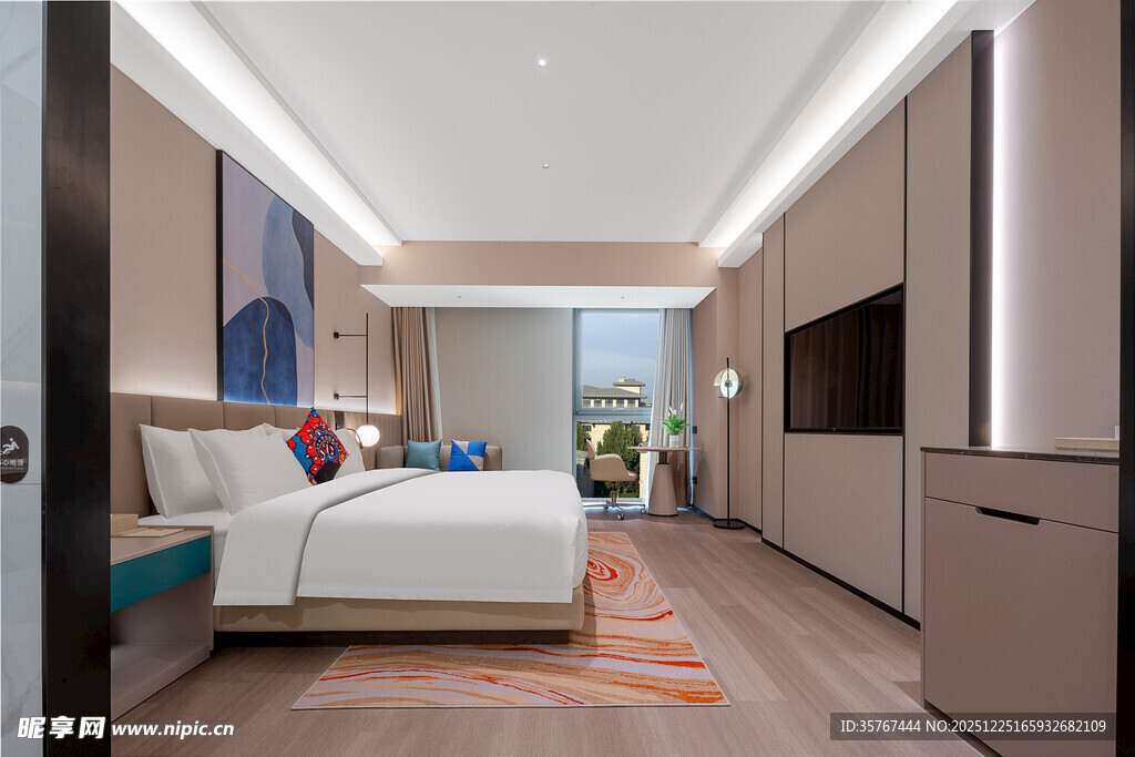 现代简约风格豪华卧室