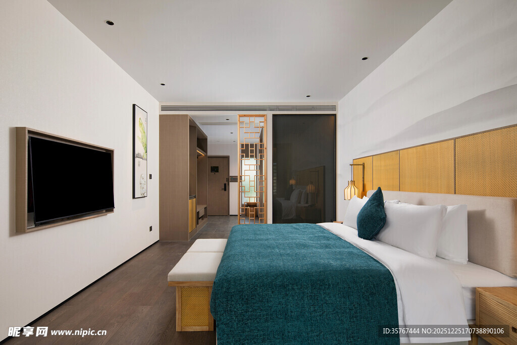 现代简约风格卧室空间