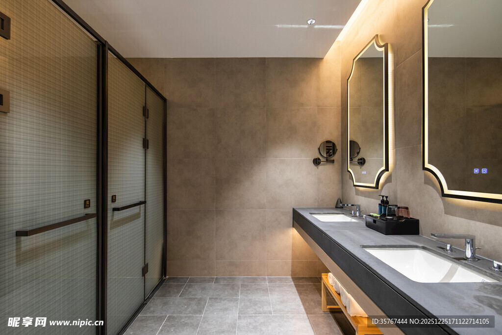 现代简约风浴室一角