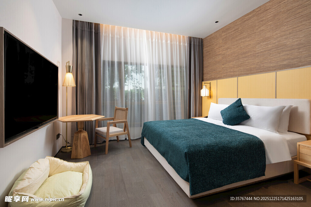 现代简约风格温馨卧室