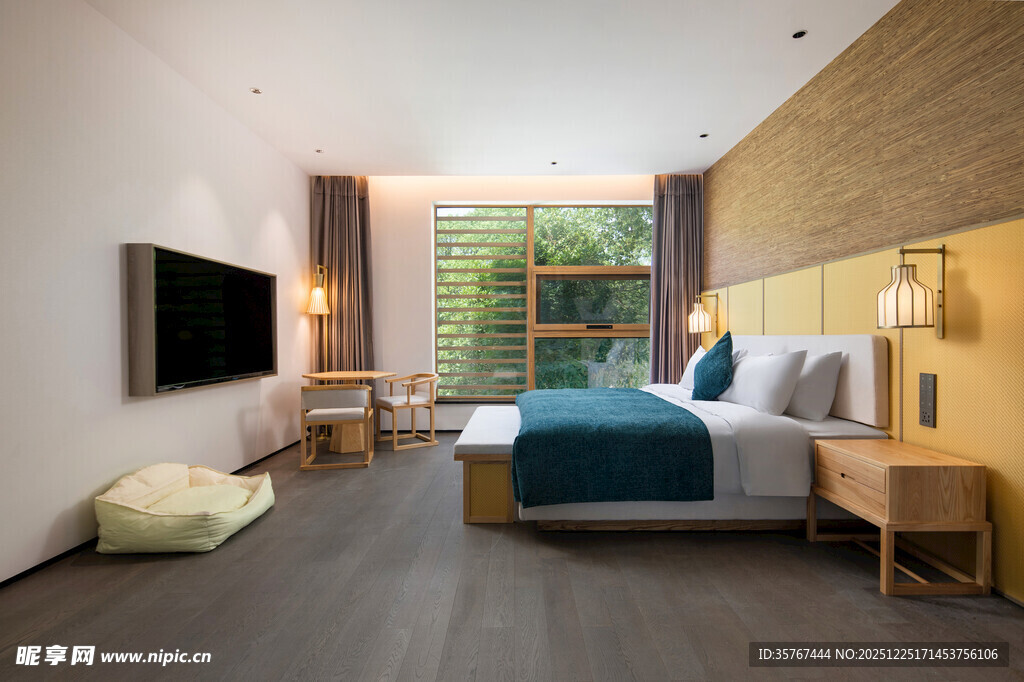 现代简约风格温馨卧室