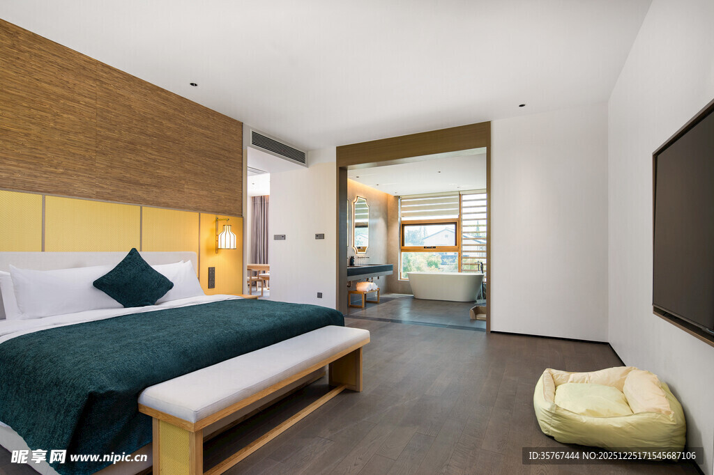 现代简约风格卧室空间