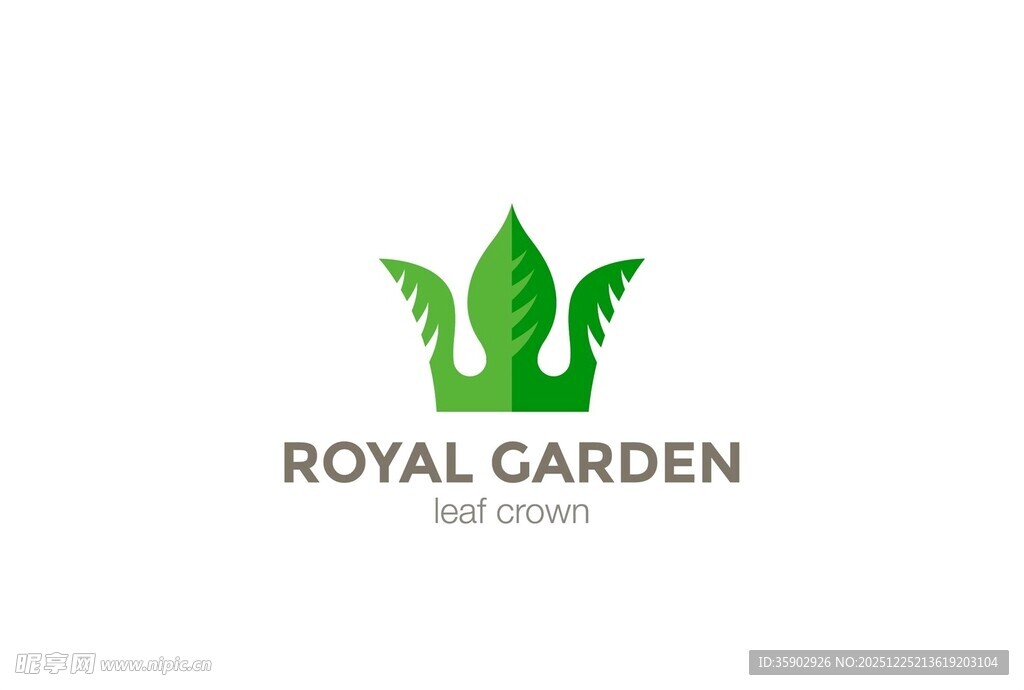 皇家花园标志设计
