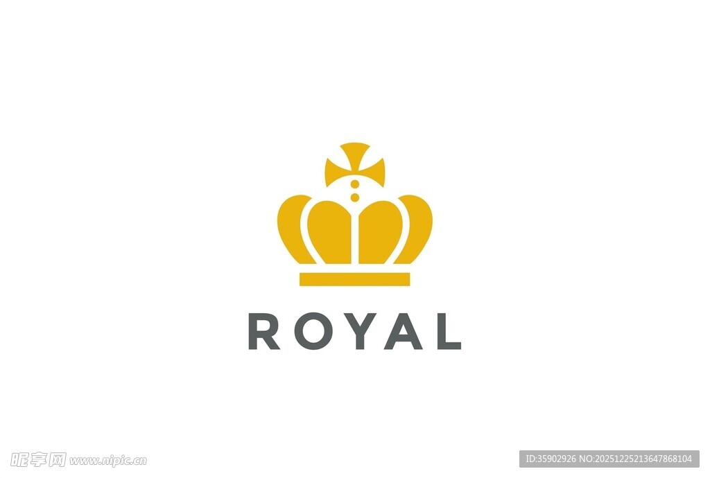 皇家皇冠标志设计
