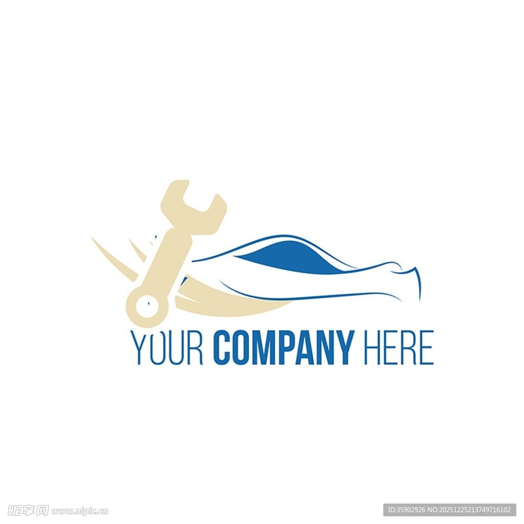 汽车维修服务标志设计