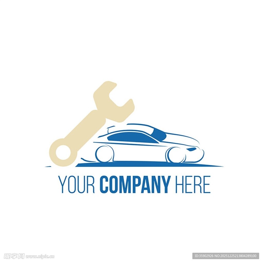 汽车维修服务标志设计