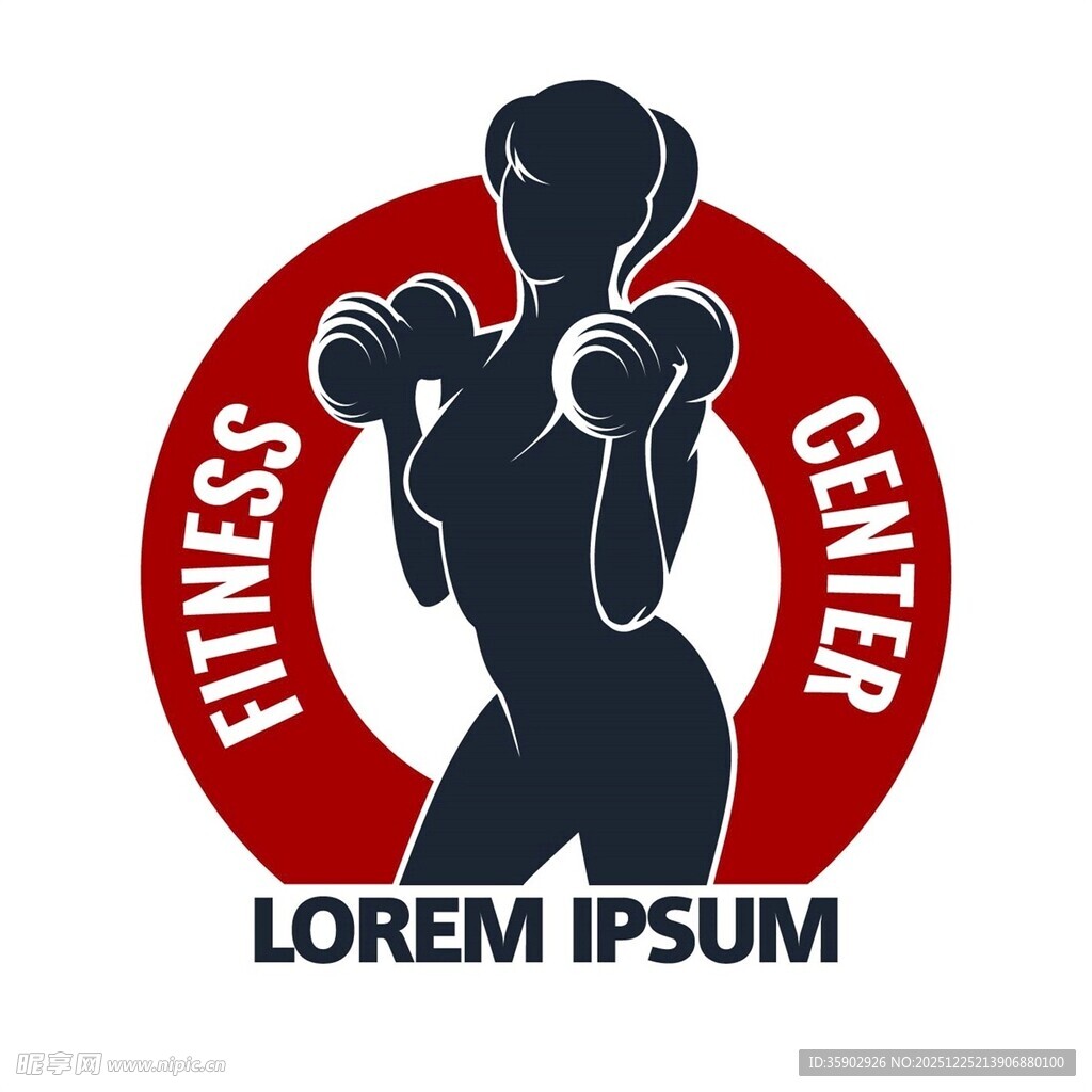 健身中心标志