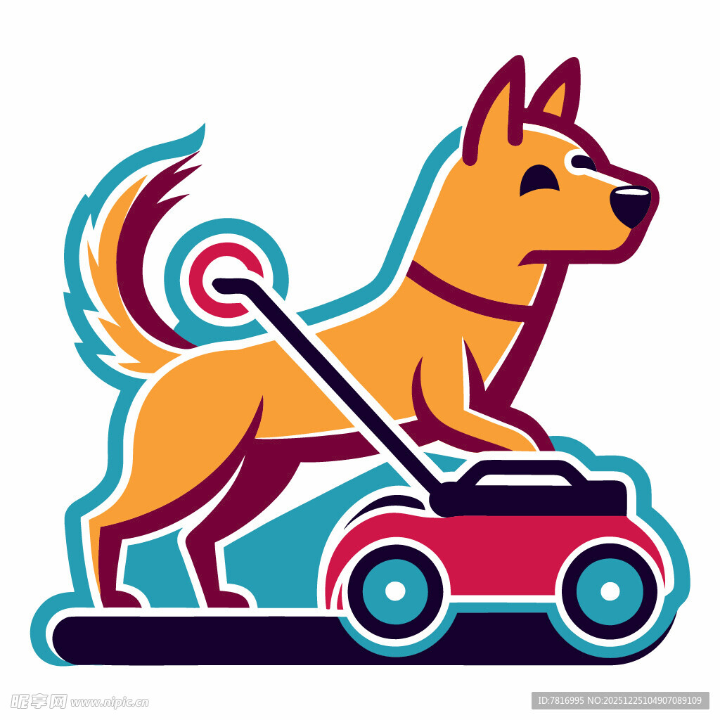 狗狗驾驶玩具车