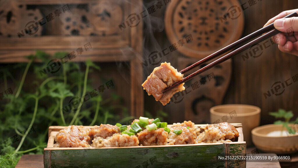 竹筒夹沙肉、喜沙肉 比例