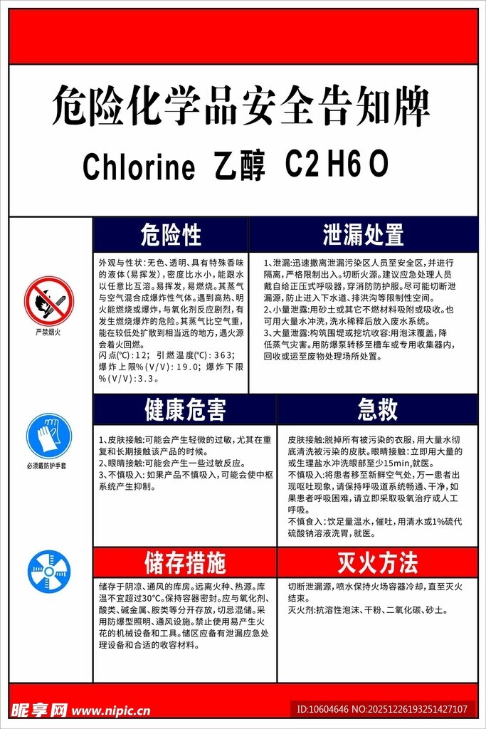 危险化学品安全告知牌