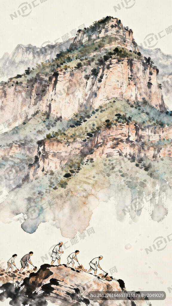 愚公移山典故上面的太行山及王屋