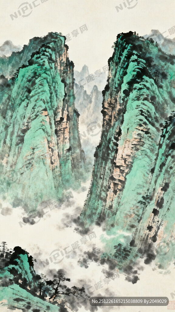 愚公移山典故上面有两坐上