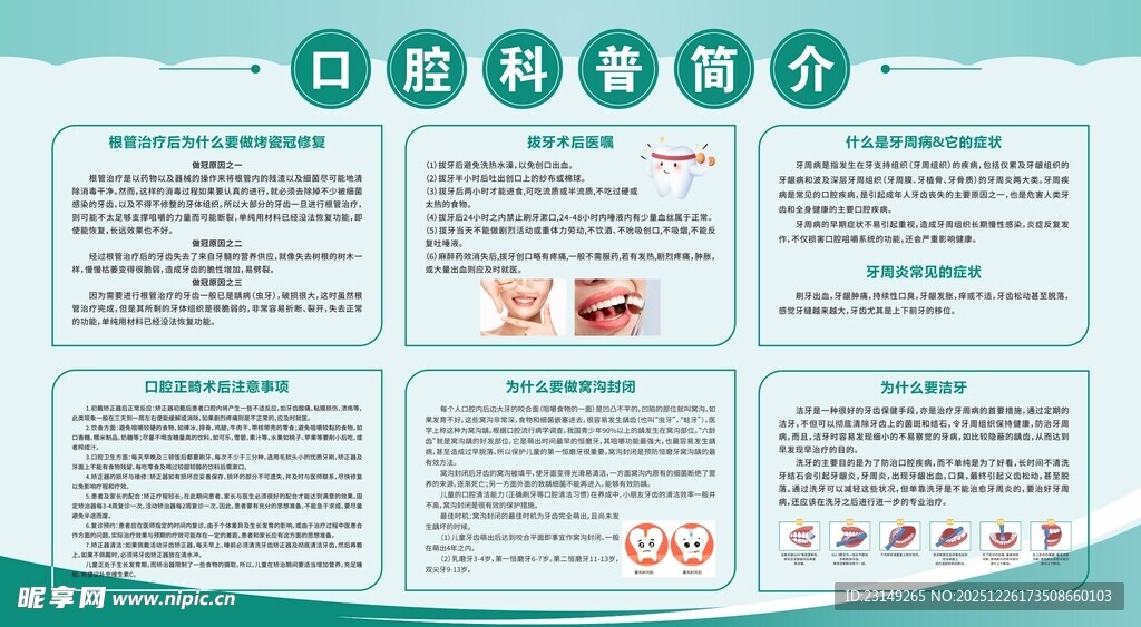 口腔科普简介
