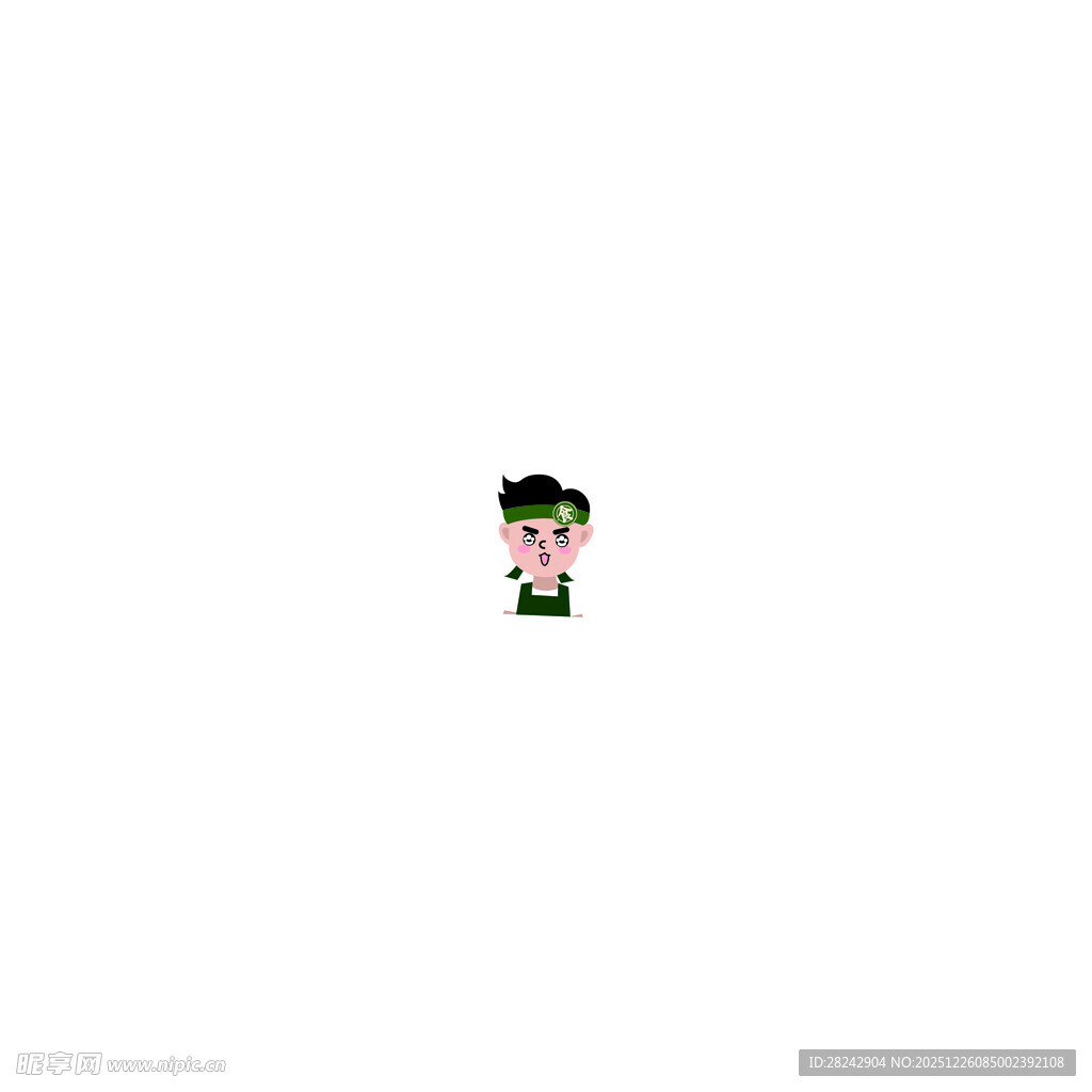 卡通小男孩形象