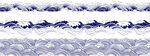 海浪图案