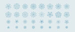 雪花图案