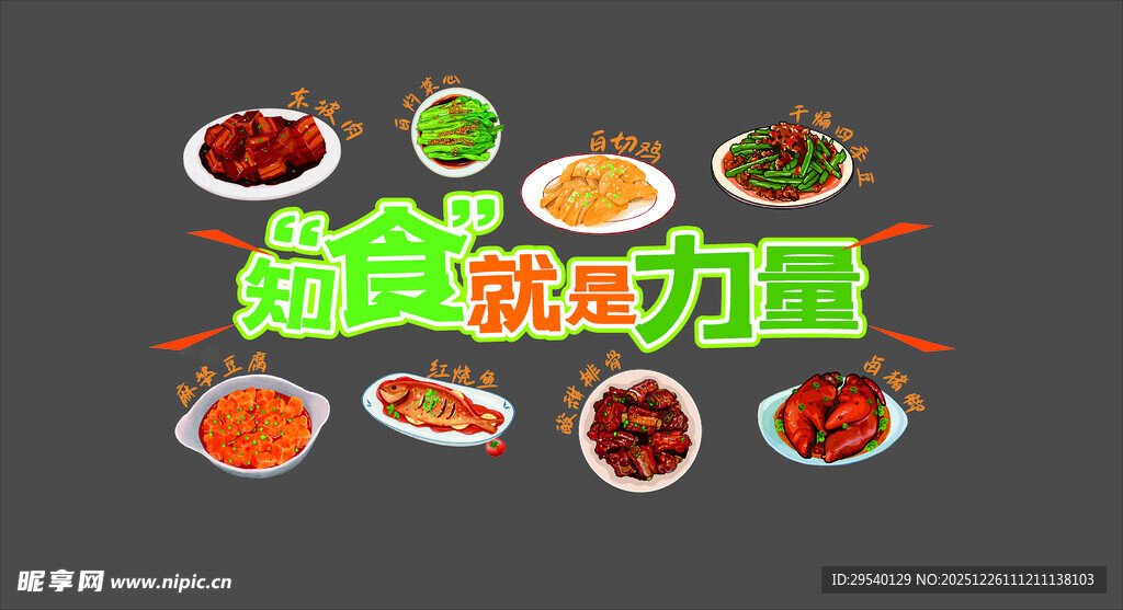 美食墙 门贴 玻璃贴 美食贴