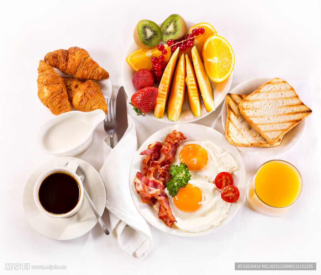 丰盛早餐组合