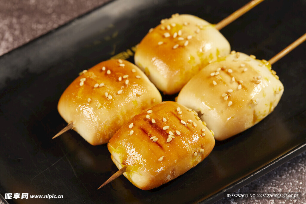 烤馒头串