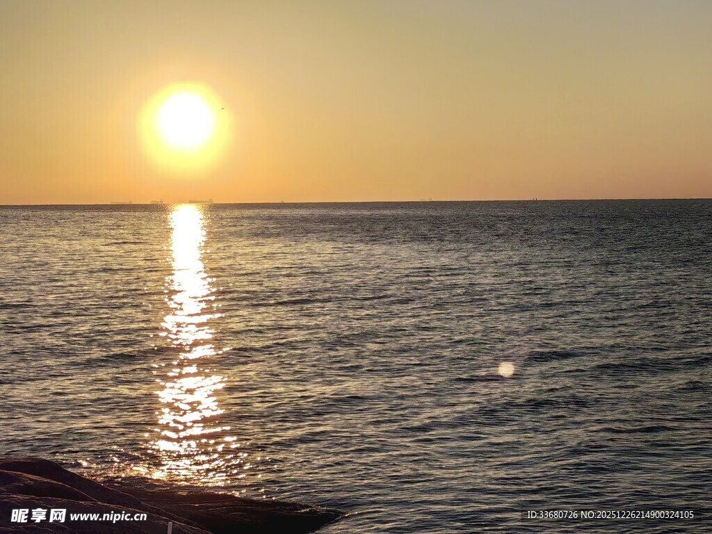海边日落美景