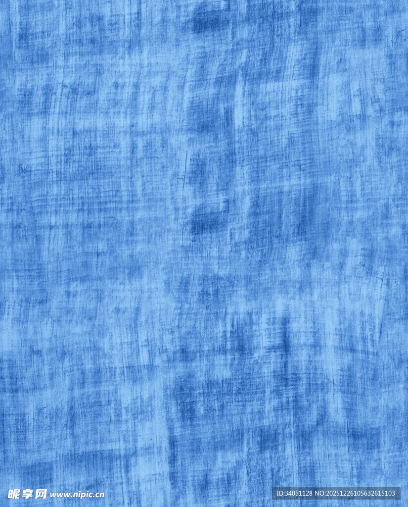 蓝色纹理布料背景图